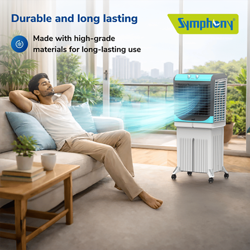 Buy Symphony Maxwind 55 Litres Personal Air Cooler with Auto